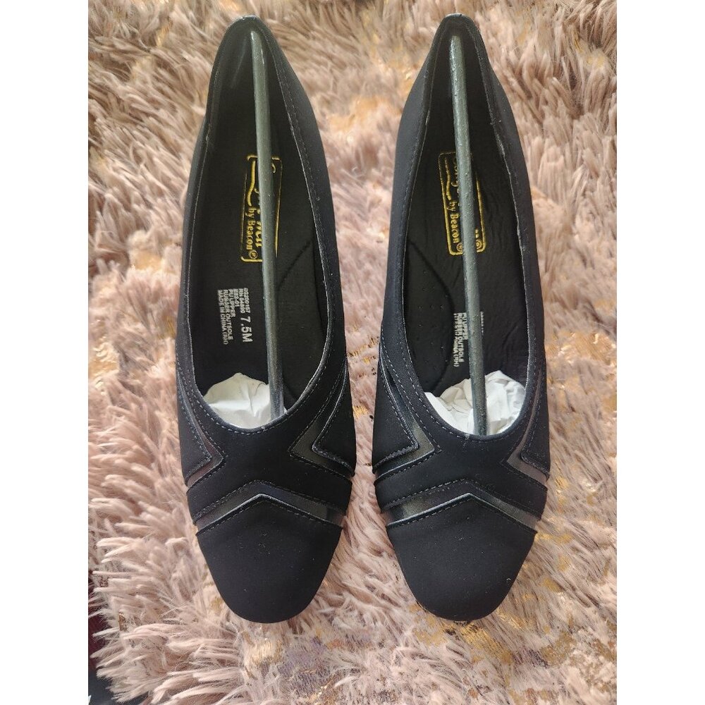 Comfort Well By Beacon Black Womens Shoes 7.5 NWT